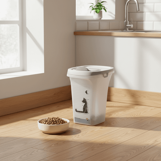 Conteneur à croquettes Cat's in Love
