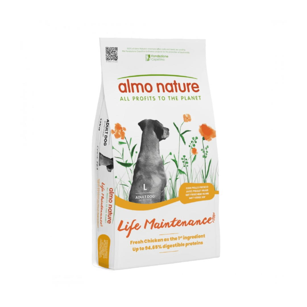 Croquettes Almo Nature Holistic pour chien adulte grande taille Sac 12 kg