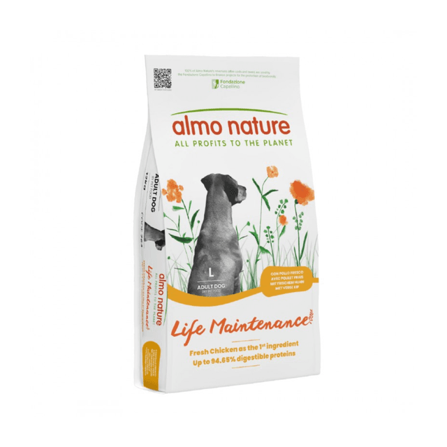 Croquettes Almo Nature Holistic pour chien adulte grande taille Sac 12 kg