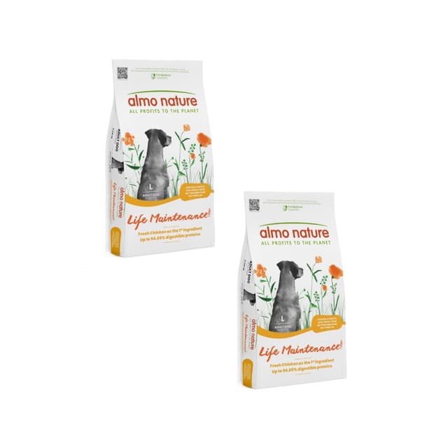 Croquettes Almo Nature Holistic pour chien adulte grande taille Sac 12 kg