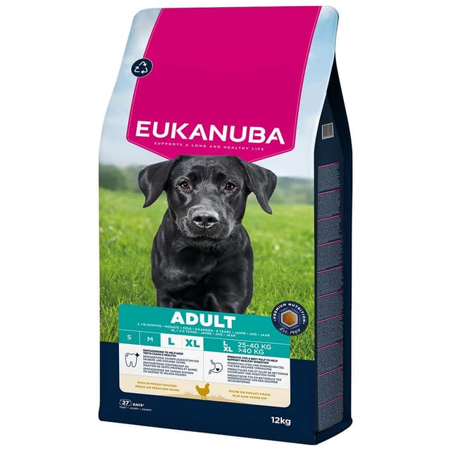 Croquettes Eukanuba Chien Adulte Grandes Races Poulet