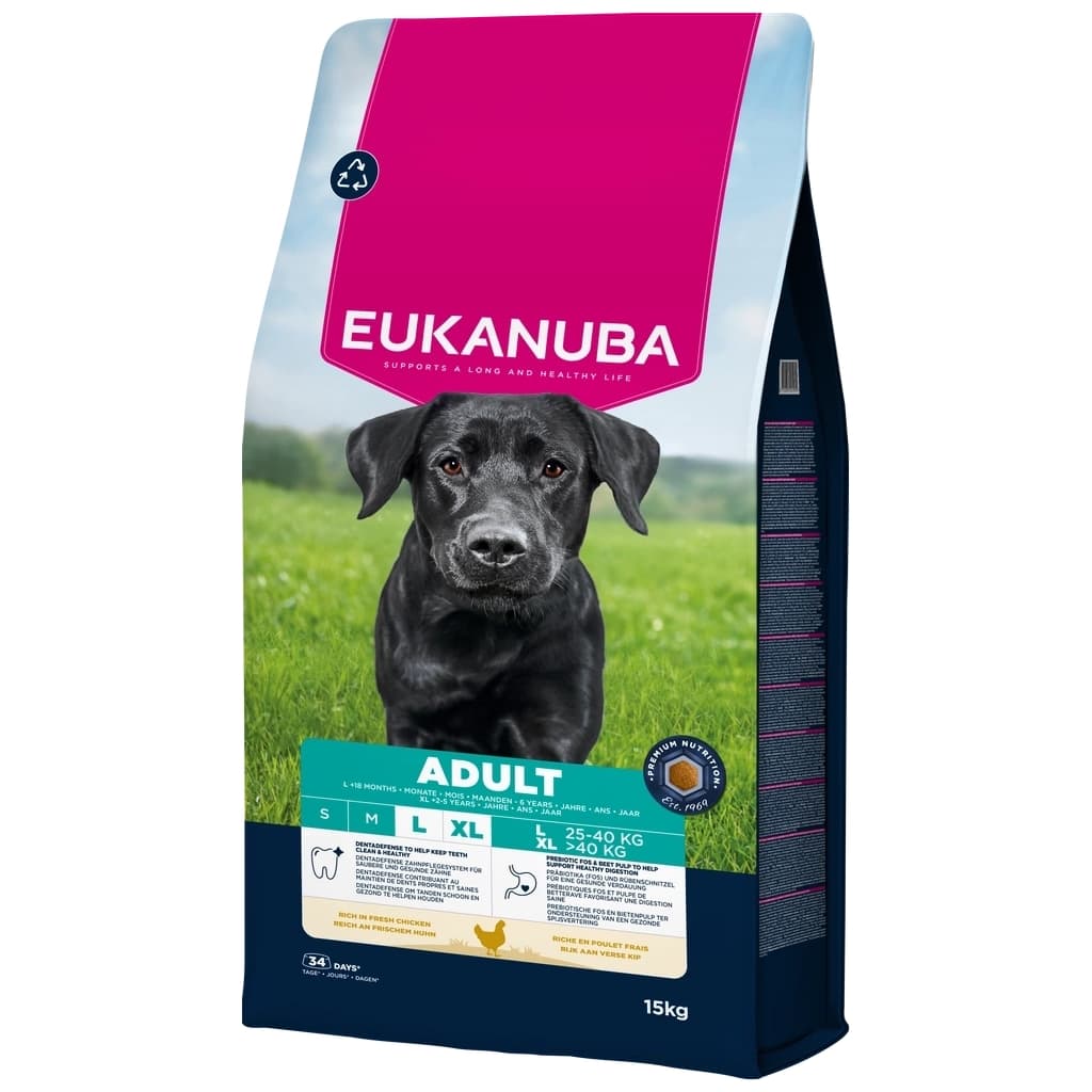 Croquettes Eukanuba Chien Adulte Grandes Races Poulet