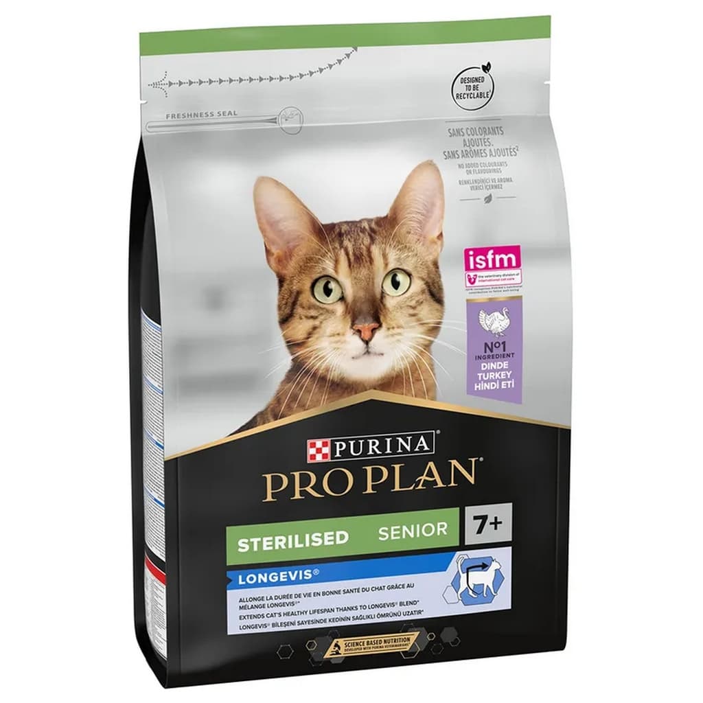 Pro Plan Sterilised Senior 7+ pour chat