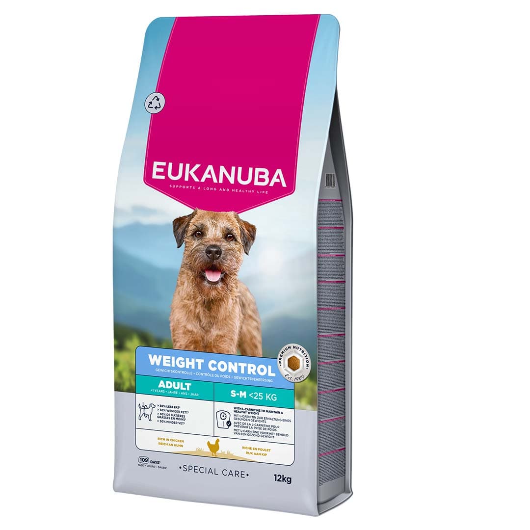 Eukanuba Special Care Weight Control pour chien Stérilisé de Petite et Moyenne Races