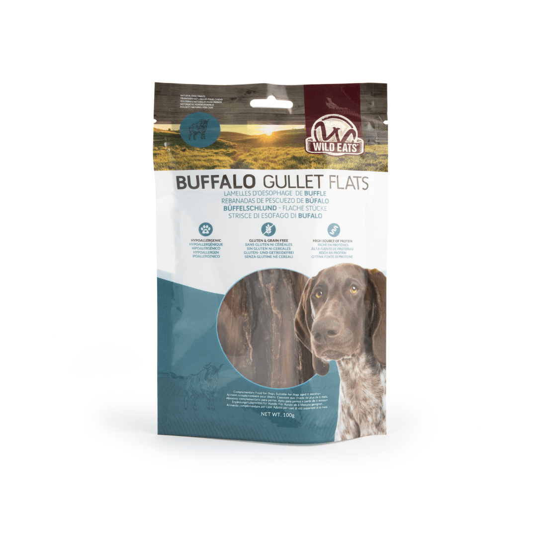 Lamelles d'œsophage de buffle Wild Eats