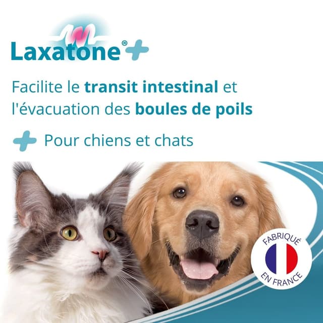 Laxatone + chien et chat : pâte orale à base d'Huile d'arachide