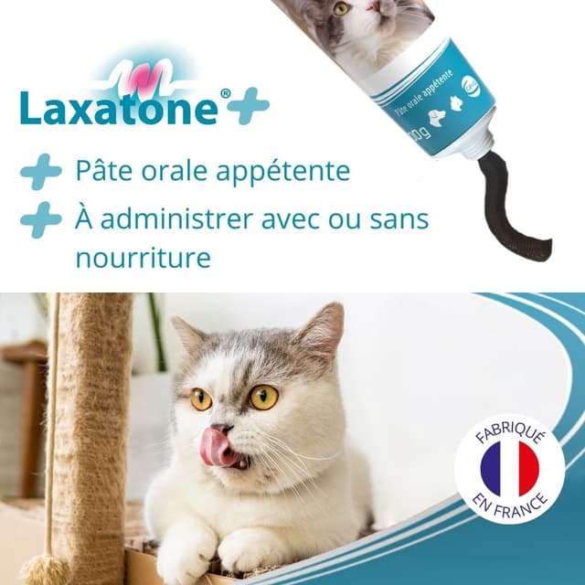 Laxatone + chien et chat : pâte orale à base d'Huile d'arachide