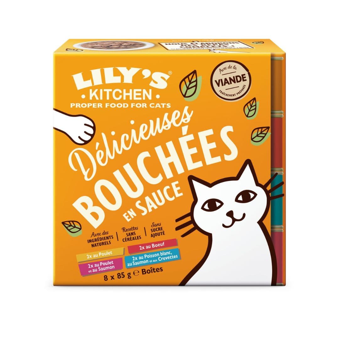Lily's Kitchen - Bouchées en sauce pour chat