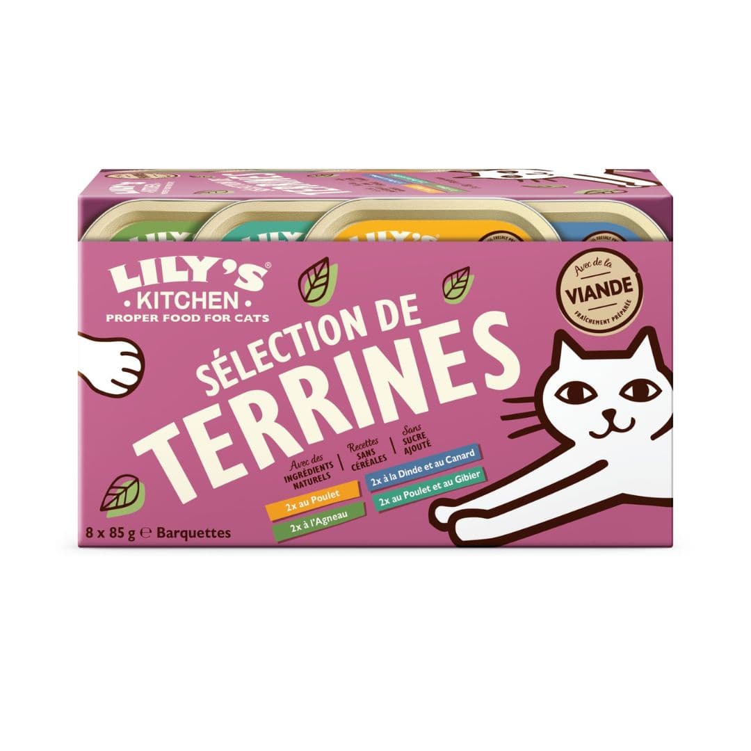Lily's Kitchen - Sélection de terrines pour chat