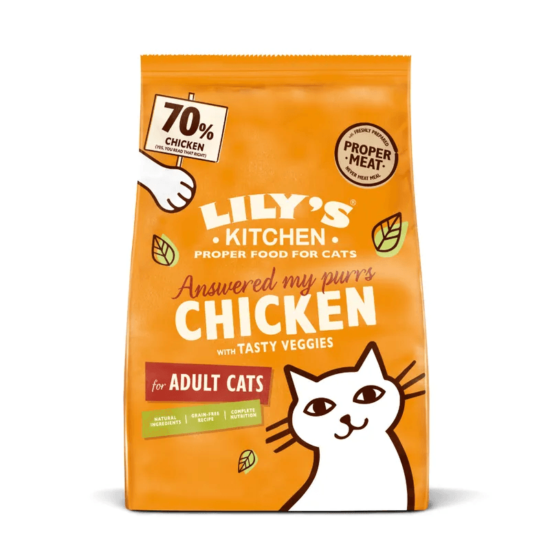 Lily's Kitchen pour chat adulte - Sans céréales au poulet