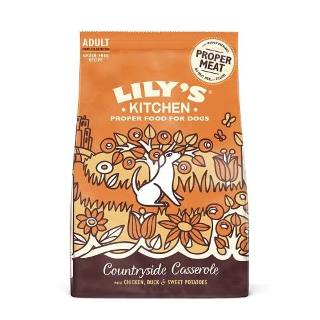 Lily's Kitchen pour chien adulte - Sans céréales au poulet et canard