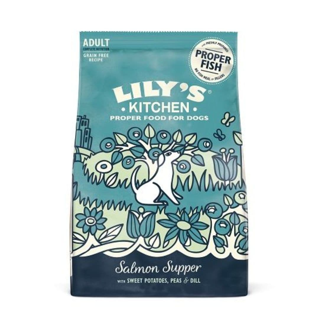 Lily's Kitchen pour chien adulte - Sans céréales au saumon