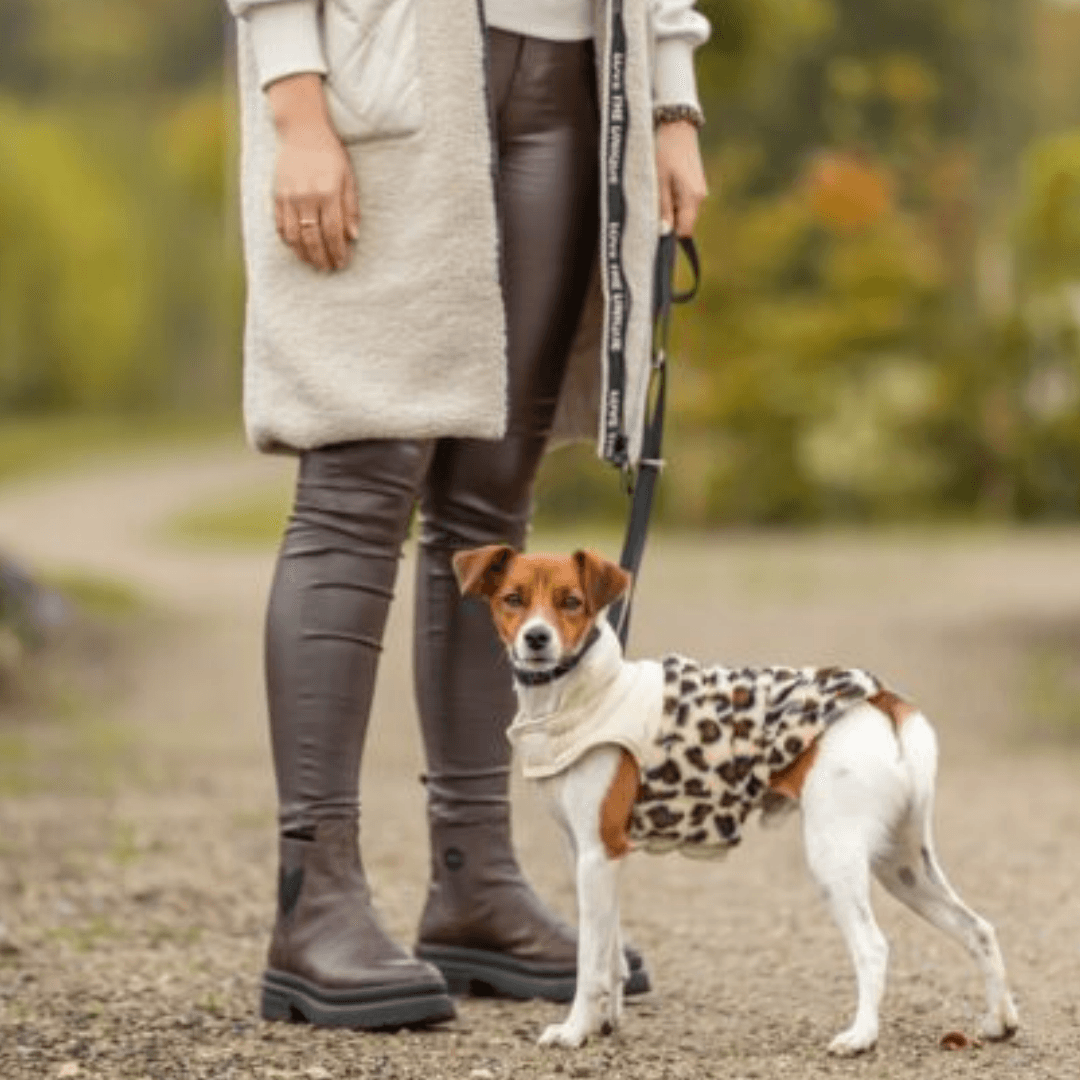 Manteau Léopard Ajou - Crême