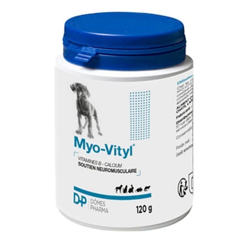 Myo vityl supplément nutritionnel chien chat et rongeur