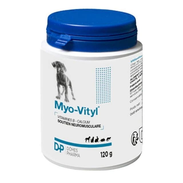 Myo vityl supplément nutritionnel chien chat et rongeur