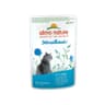 Pâtée Almo Nature Holistic Sterilised pour chat stérilisé - Lot de 5 Pochons 70 g - Cabillaud