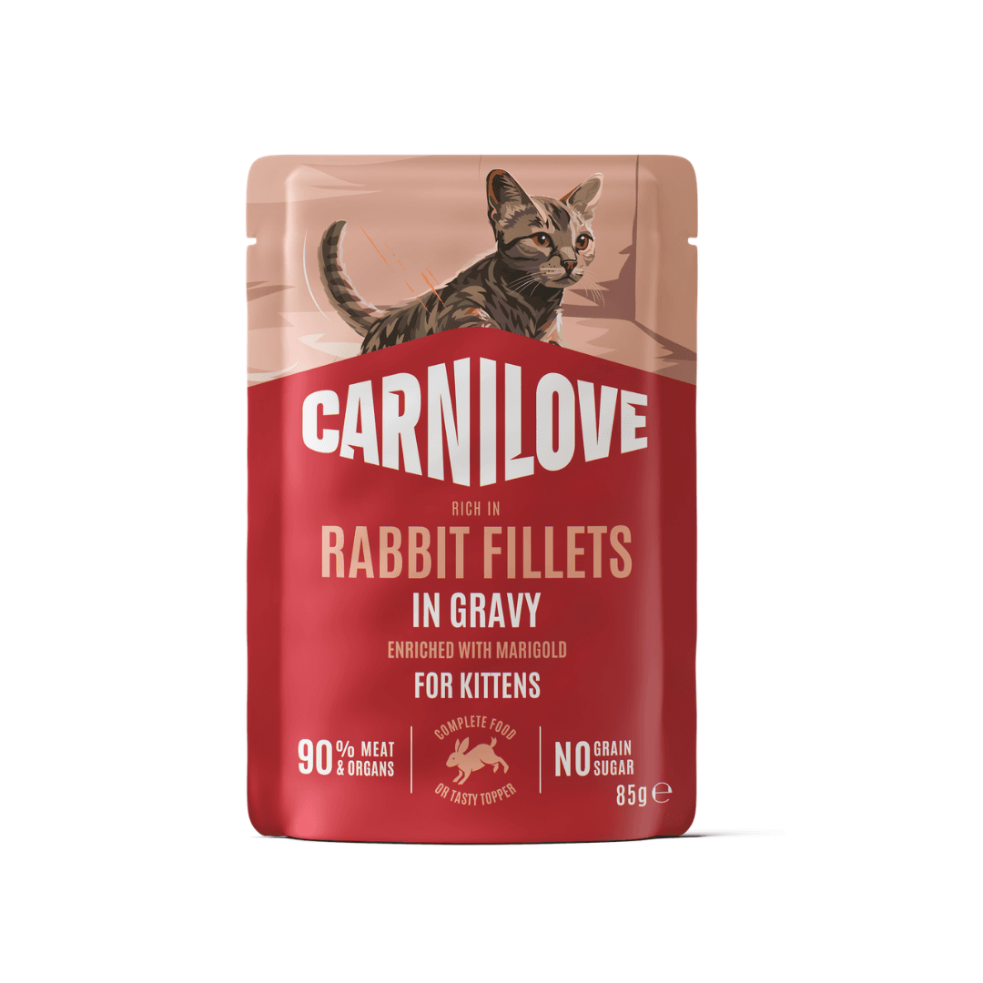 Pâtée Carnilove en morceaux pour chaton - Pochon 85 g
