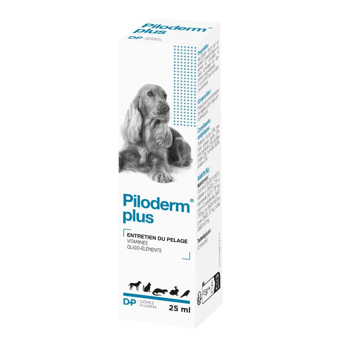 Piloderm Plus complément alimentaire peau et pelage pour chien et chat