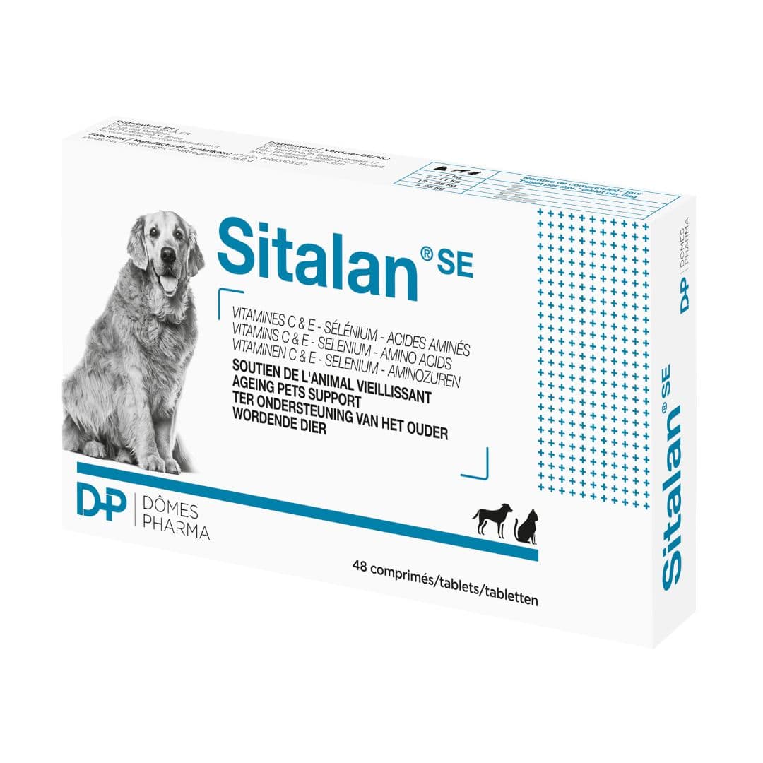 Sitalan SE Compléments alimentaires anti-vieillissement pour chiens et chats