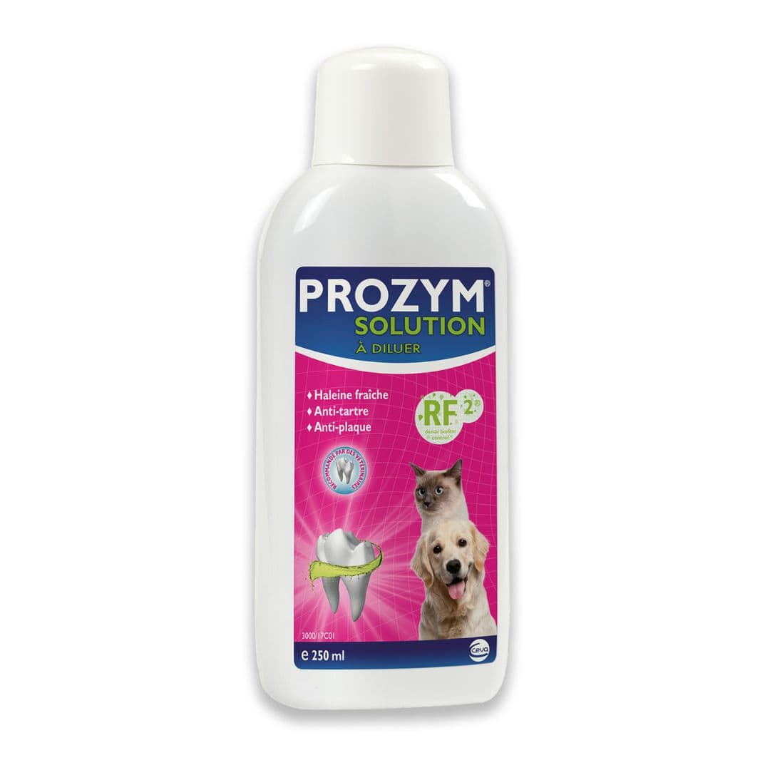 Soin dentaire Prozym RF2 pour chiens et chats