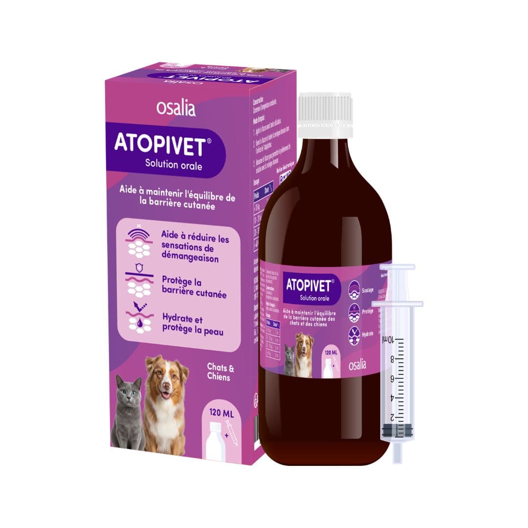 Atopivet Osalia solution buvable chien et chat