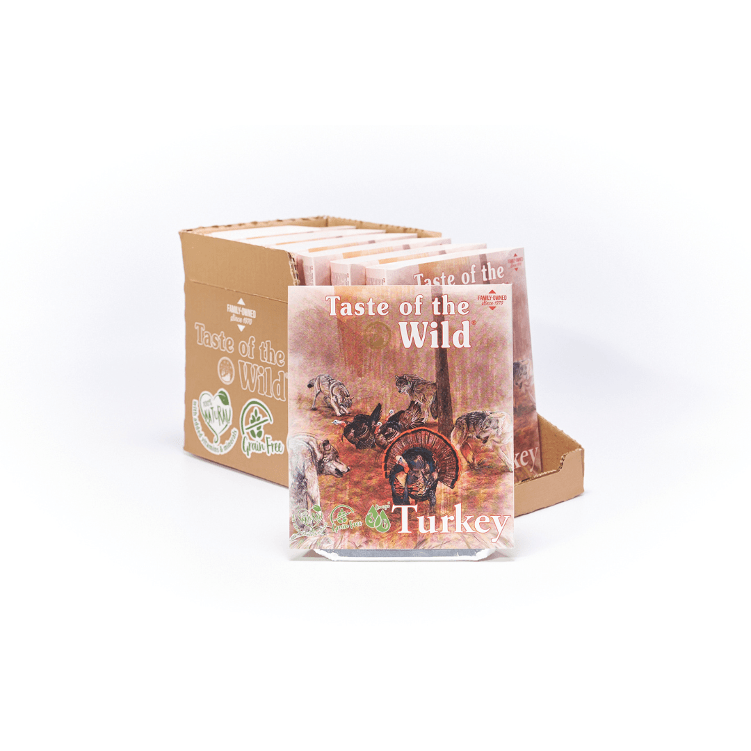 Taste of The Wild Turkey & Duck - Barquette repas pour chien