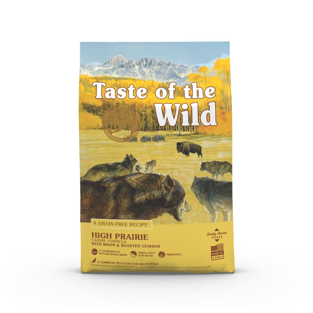 Taste of the Wild High Prairie au gibier pour chien adulte