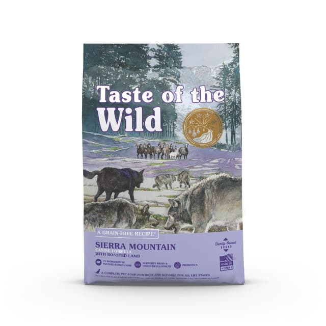 Taste of the Wild Sierra Mountain à l'agneau pour chien adulte