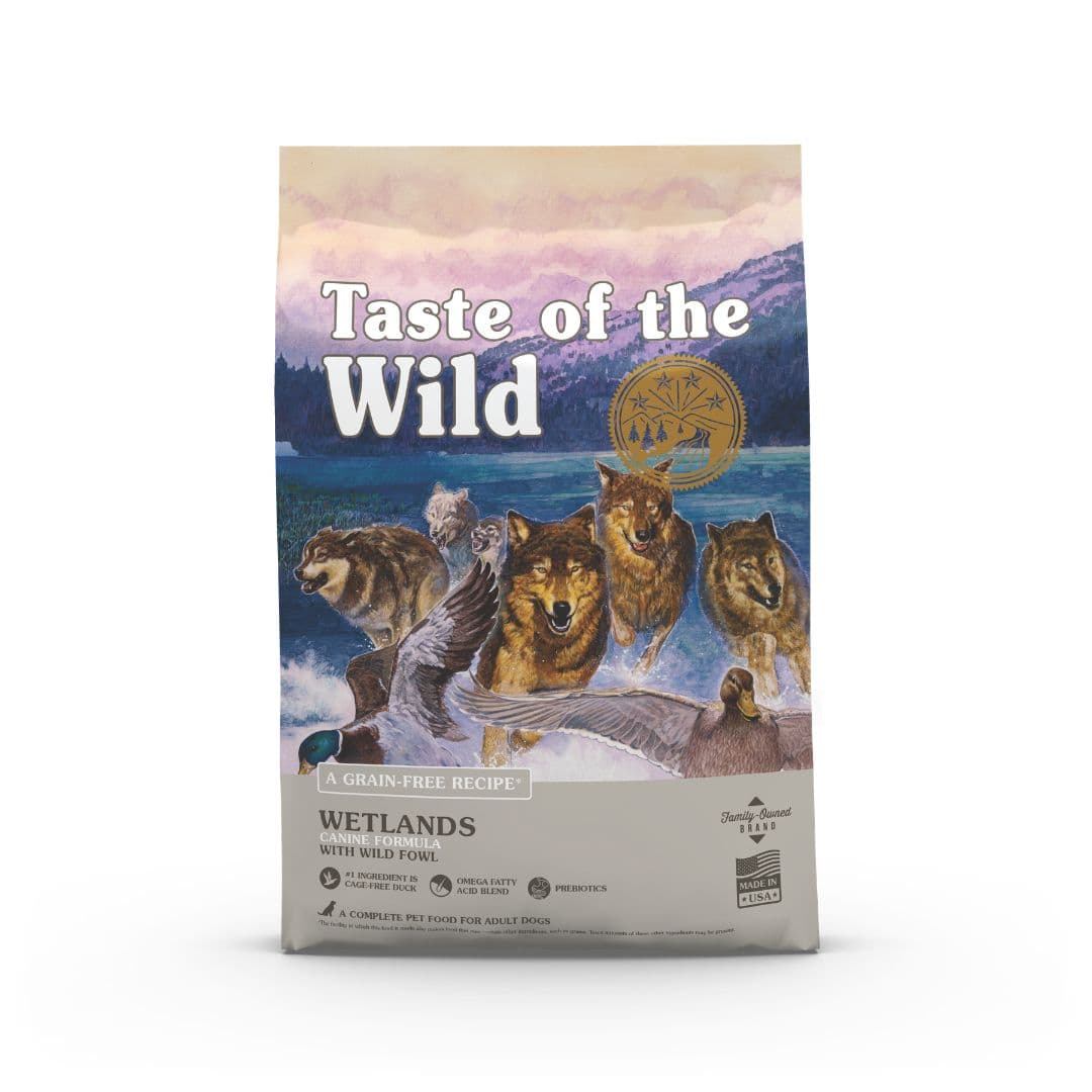 Taste of the Wild Wetlands au canard pour chien adulte
