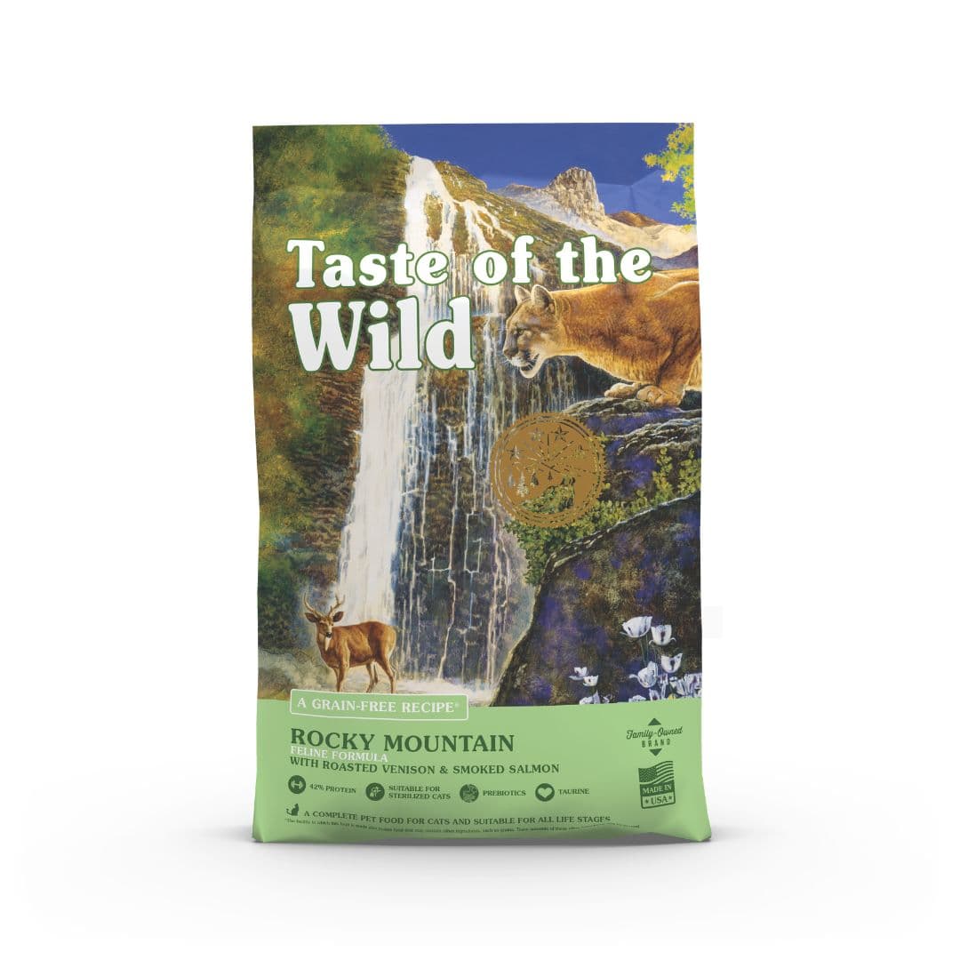 Taste of the Wild chat Rocky Mountain au saumon