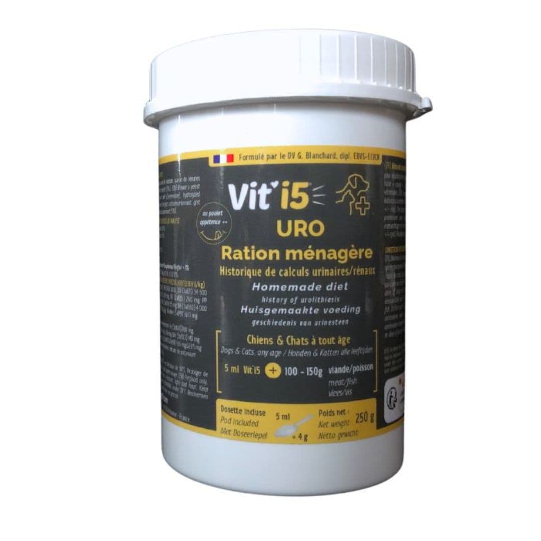 VIT'i5 Uro - Ration ménagère pour chien et chat