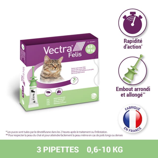 Vectra Felis Spot-on pour chat