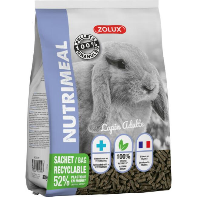 Aliment complet Granulés Nutrimeal Zolux pour lapin nain Adulte