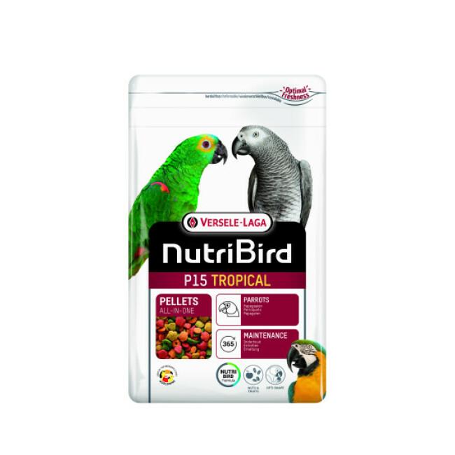 Alimentation NutriBird P15 Tropical Versele Laga pour oiseaux