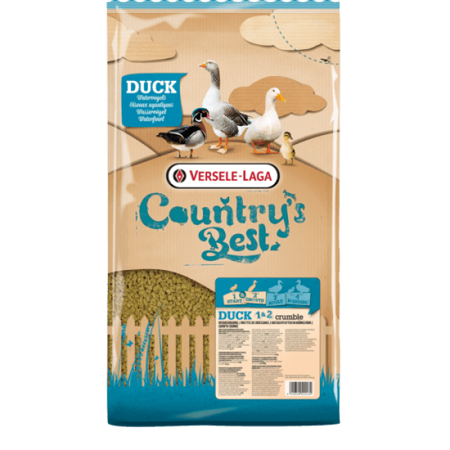 Alimentation pour oiseaux aquatiques Country's Best 1&2 Crumble