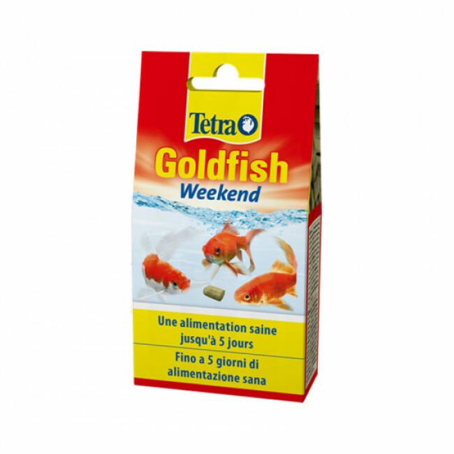 Alimentation Tetra Goldfish weekend 40 sticks pour poissons