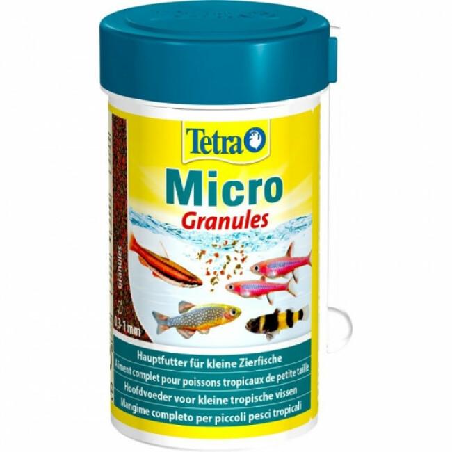 Alimentation Tetra Micro Granules 100 ml pour poissons