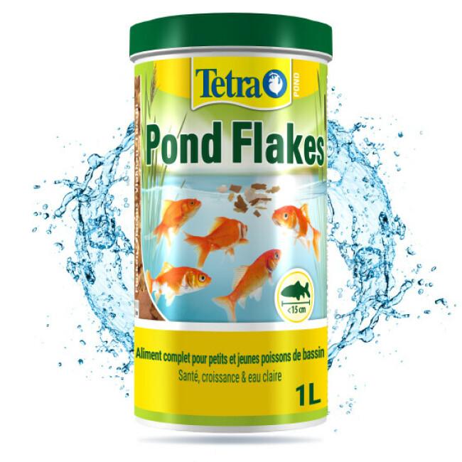 Alimentation Tetra Pond Flakes pour poissons de bassin