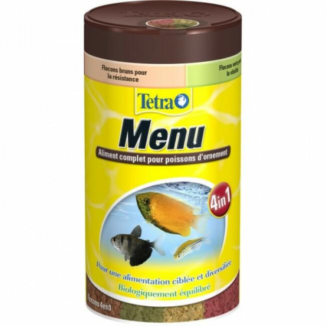Alimentation TetraMenu pour poissons d'ornement