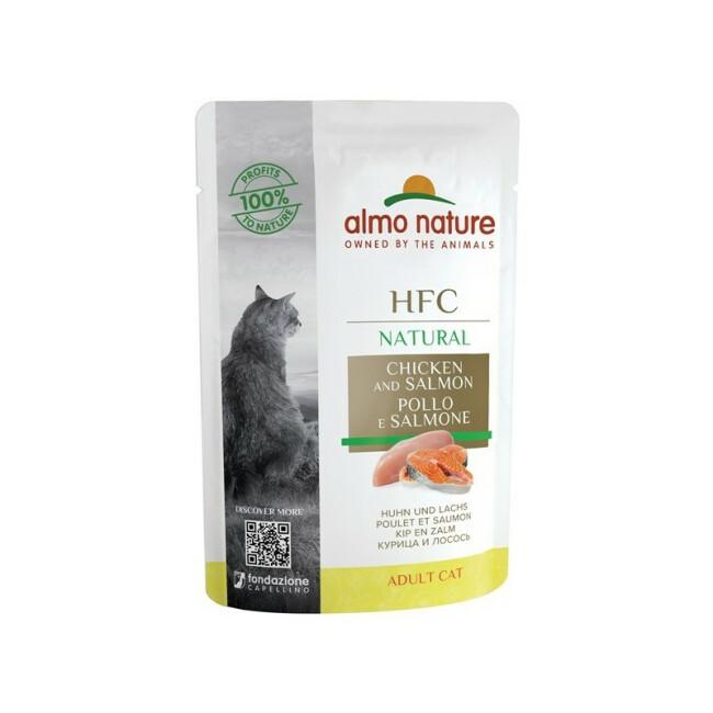 Almo Nature HFC Natural pour chat - Lot de 6 pochons 55 g