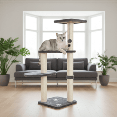 Arbre à chat Altea gris platinium