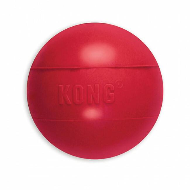 Balle en caoutchouc KONG medium large diamètre 7,5 cm