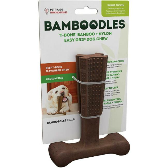 Bamboodles T-Bone Chew jouet à mâcher pour chien