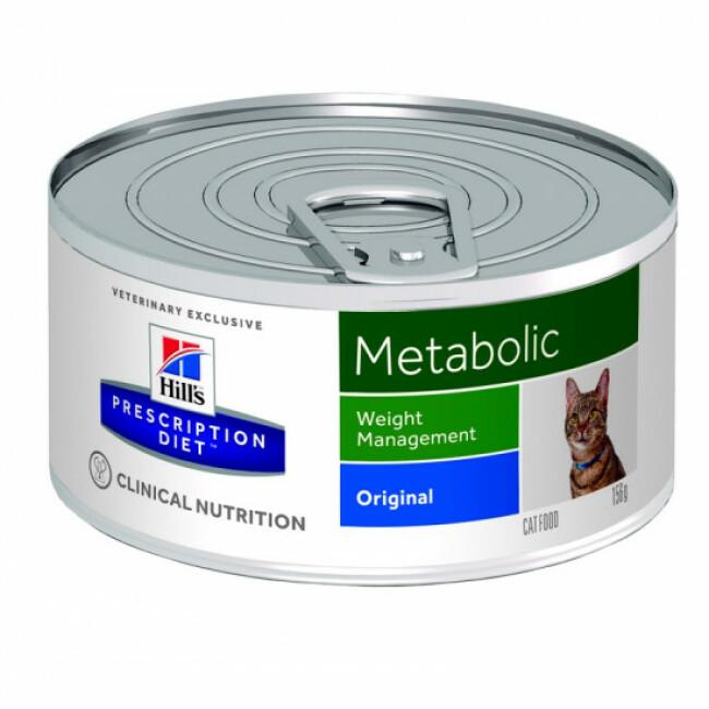 Boîtes Hill's Prescription Diet Feline Metabolic 24 Boîtes de 156 g