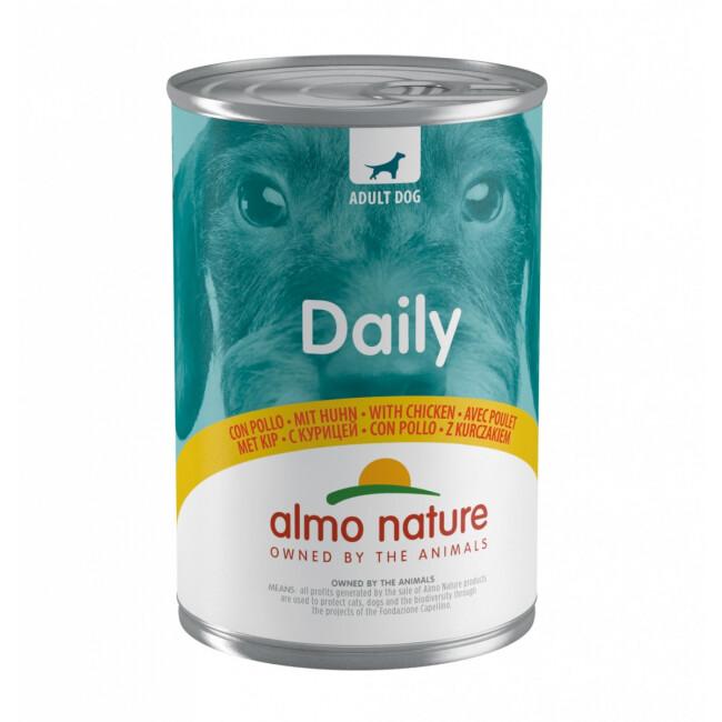 Boîtes de pâtée Almo Nature Daily Menu pour chien - Lot de 6 boîtes 400 g