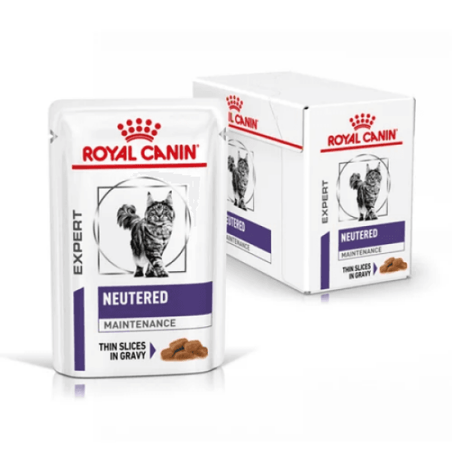Bouchées en sauce pour chats Royal Canin Expert Care Neutered Maintenance