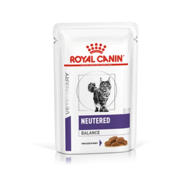 Bouchées en sauce pour chats Royal Canin Neutered Weight Balance