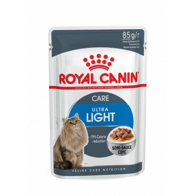 Bouchées pour chats Royal Canin Ultra Light 12 Sachets 85 g