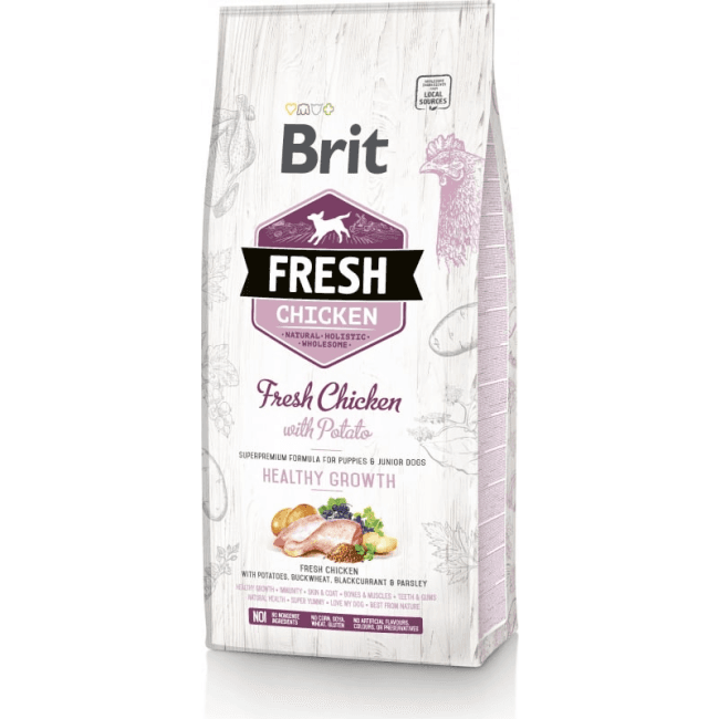 Brit Fresh poulet frais et pomme de terre pour chiot