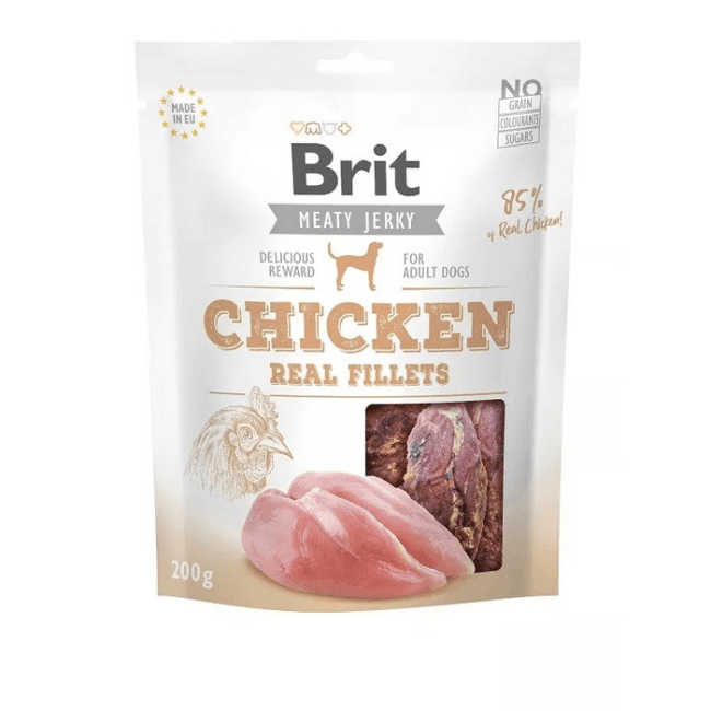 Brit Jerky - filets de poulet pour chien